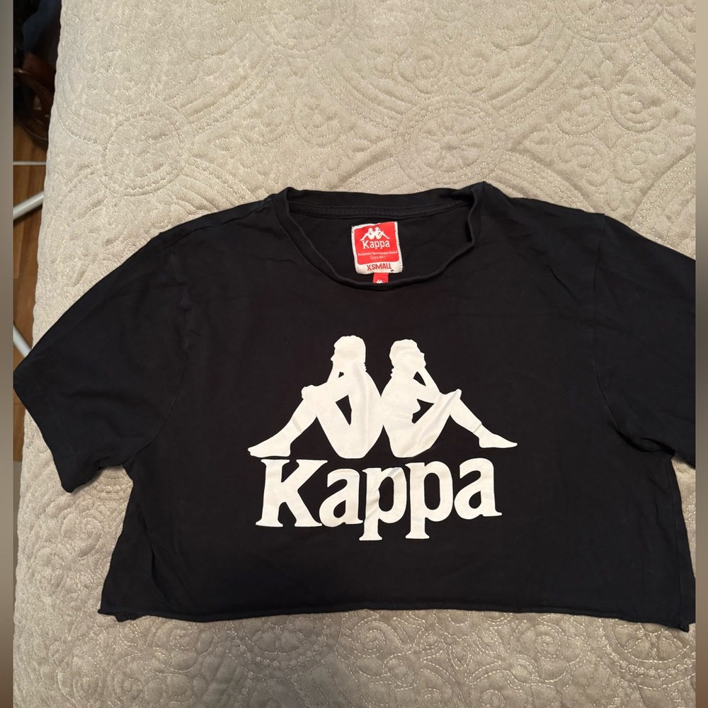 Kappa Black Crop Top
